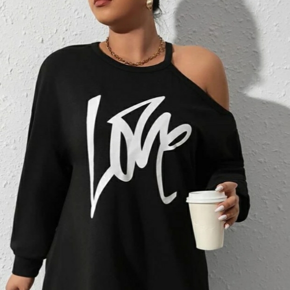 Pretty Garden Dresses & Skirts - NWT Asymmetrical Shoulder Dress